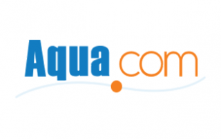 logo Aqua.com, materiale idraulico